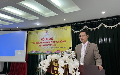 Chia sẻ kinh nghiệm thực tiễn trong công tác phòng, chống bạo hành trẻ em