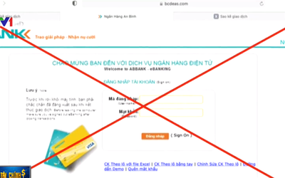 Giả mạo website doanh nghiệp, ngân hàng để lừa đảo ngày càng tinh vi
