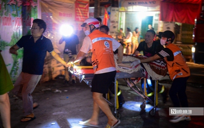 Vụ cháy chung cư mini ở Hà Nội: Bé trai một mình ở viện đã có bố đến nhận