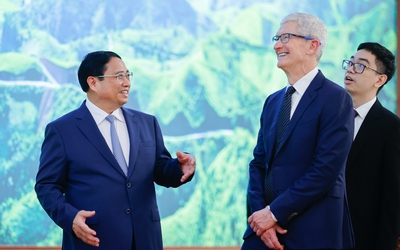 CEO Apple Tim Cook muốn đẩy mạnh hoạt động đầu tư tại Việt Nam