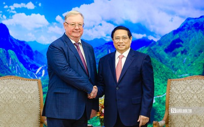 Thủ tướng Phạm Minh Chính tiếp Chủ tịch Hội Luật gia Liên bang Nga
