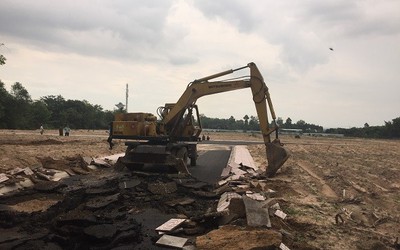 Bà Rịa - Vũng Tàu: Cưỡng chế tháo dỡ các công trình, dự án sử dụng đất sai quy định