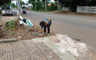 Tái dựng hiện trường thiếu tá CSGT huyện Châu Đức gây tai nạn chết người rồi bỏ chạy