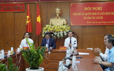 Ông Phạm Viết Thanh giữ chức Bí thư Tỉnh uỷ Bà Rịa - Vũng Tàu nhiệm kỳ 2015 - 2020