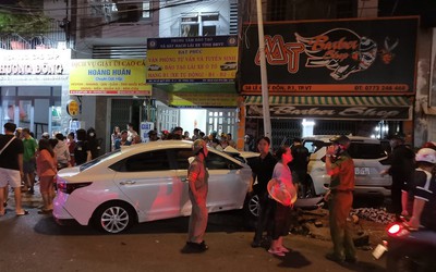 Điều tra vụ ô tô tông nhiều xe máy ở Vũng Tàu, 2 người tử vong