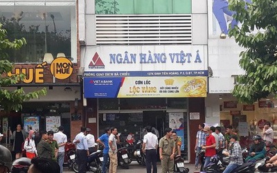 Đã xác định nghi can cướp ngân hàng VietABank