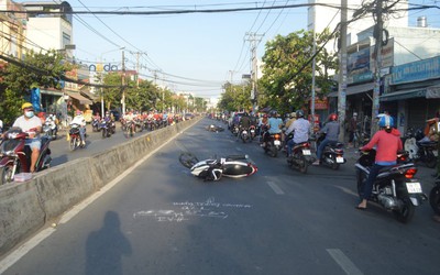 Truy tìm hai thanh niên liên quan đến một vụ tai nạn giao thông