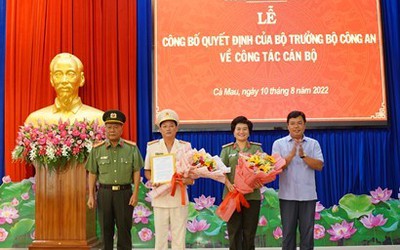 Công an tỉnh Cà Mau có tân Phó Giám đốc