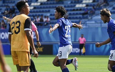 U23 Campuchia thắng hủy diệt ở trận ra quân U23 Đông Nam Á