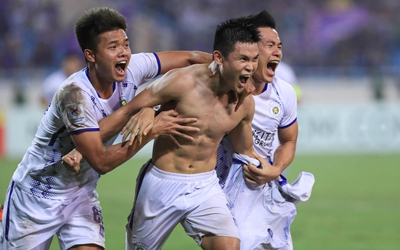 Mức thưởng "cực khủng" của bầu Hiển cho chiến thắng của Hà Nội FC tại AFC Champions League