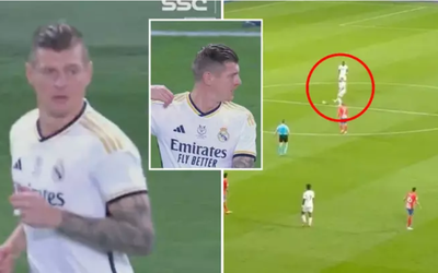 Vì sao Toni Kroos liên tục bị la ó ở trận Real vs Atletico