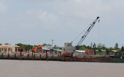 Cà Mau: Dân bức xúc vì dự án bến cá Hố Gùi thi công ì ạch