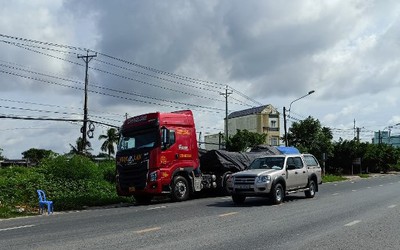 Cà Mau: Lập biên bản tài xế chở hàng không tuân thủ phòng chống dịch