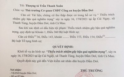 Khởi tố vụ bác sĩ khám tư không sàng lọc dịch tễ bệnh nhân Covid-19