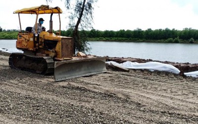 Bạc Liêu: Hơn 288 tỷ đồng nâng cấp đê biển Đông giai đoạn 2