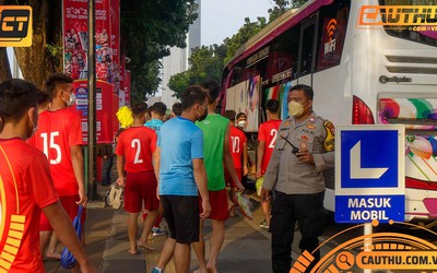 Lo ngại CĐV Indonesia, BTC tăng cường hơn 1000 nhân viên an ninh trong trận bán kết của Việt Nam