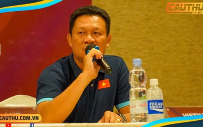 HLV U16 Việt Nam: "Chúng tôi đã là thánh nhân nếu thắng được Indonesia"