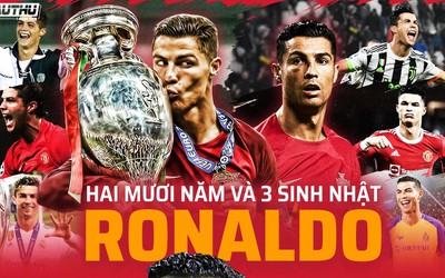 Hai mươi năm và 3 sinh nhật của Ronaldo