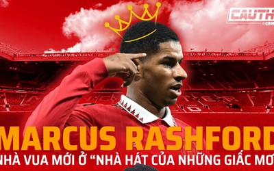 Marcus Rashford – Nhà vua mới ở “Nhà hát của những giấc mơ”