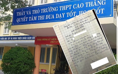 Lộ bản tường trình của nữ sinh lớp 10 tố thầy dạy thể dục có hành vi, lời nói khiếm nhã