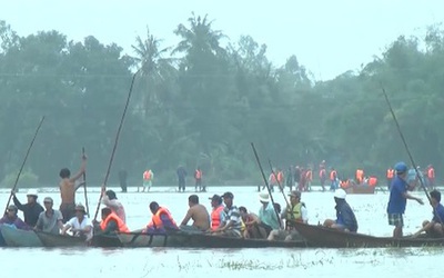 Thừa Thiên-Huế: Một người đàn ông bị đuối nước khi đua ghe