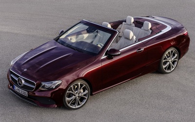 Mercedes E-Class Convertible 2018 có giá bán từ 1,504 tỷ đồng