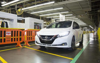 Nissan Leaf 2018 công bố giá bán hơn 680 triệu đồng tại Mỹ