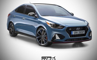 Lộ diện hình ảnh xe hiệu suất cao Hyundai Verna N