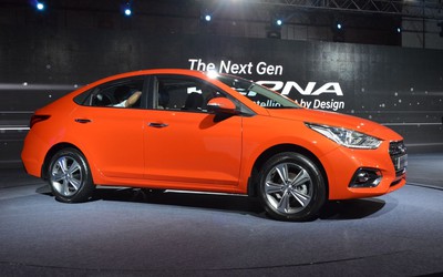 Hyundai Verna 2017 chính thức trình làng tại Ấn Độ