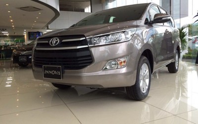 Bảng giá ôtô Toyota tháng 9/2017: Fortuner giảm thêm 25 triệu đồng