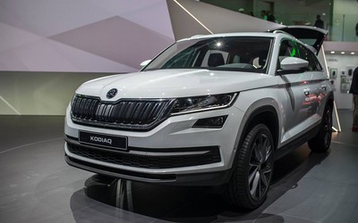 SUV Skoda Kodiaq sắp trình làng, đối thủ của Toyota Fortuner 2017