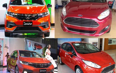 Honda Jazz vs Ford Fiesta: Mèo nào cắn mỉu nào?