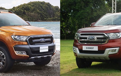 Ford Việt Nam triệu hồi bán tải Ranger và SUV Everest do lỗi túi khí