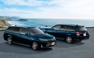 Toyota Corolla Axio và Corolla Fielder đời 2018 lộ diện hoàn toàn