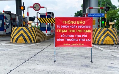 Trạm Km6 tuyến cao tốc Nội Bài – Lào Cai thu phí trở lại