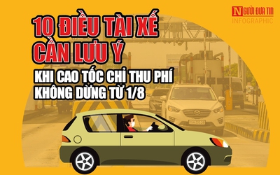 [Info] Những điều cần biết khi cao tốc chỉ thu phí không dừng từ 1/8