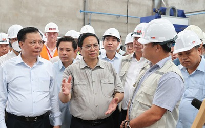 Thị sát thực tế, Thủ tướng "chốt" tiến độ đường sắt Nhổn - Ga Hà Nội