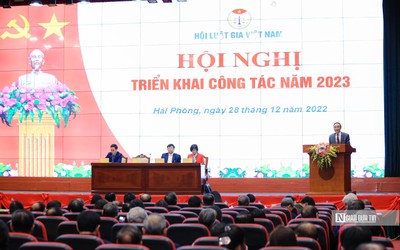 Khai mạc Hội nghị Triển khai công tác năm 2023 Hội Luật gia Việt Nam