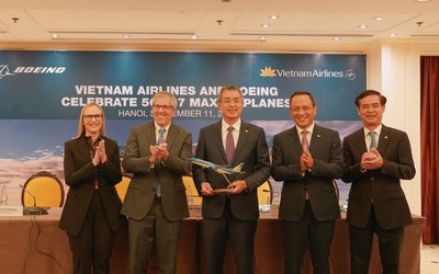 Boeing bán 50 máy bay cho Vietnam Airlines với trị giá 10 tỷ USD