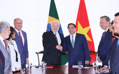Biểu đồ “thăng” dần lên của quan hệ Việt Nam - Brazil sau 35 năm