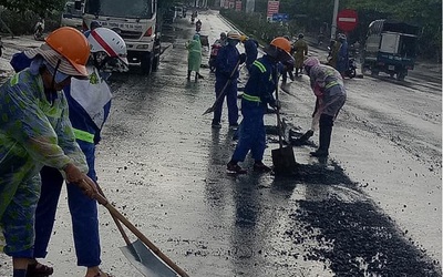 Truy tìm "hung thủ" rải đá dăm khắp đường phố ở TP.Đà Nẵng