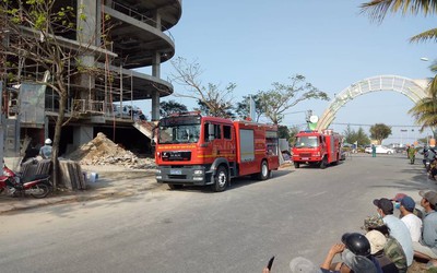 Cháy tòa nhà DITP Trung Nam đang thi công tại Đà Nẵng