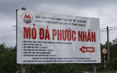 Thanh tra mỏ đá Phước Nhân sau phản ánh của Người Đưa Tin Pháp luật