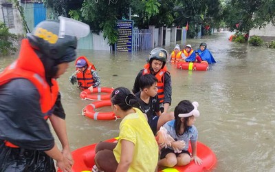 Bức tranh toàn cảnh về mưa lũ tại Tp.Đà Nẵng