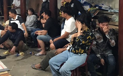 Quảng Nam: Hàng chục con bạc thất thủ trong sới bạc núp bóng quán nước