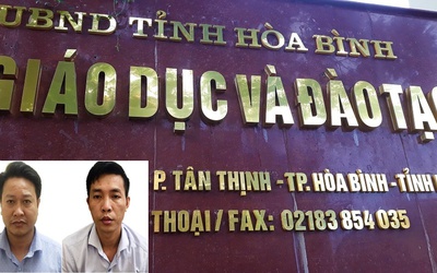 Bị can trong vụ gian lận thi cử ở Hòa Bình sẽ đối diện với mức hình phạt nào?