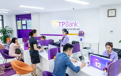 TPBank báo lãi tăng 35% trong 9 tháng, khoản thu từ tín dụng chậm lại