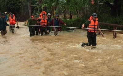 Phú Thọ khẩn trương khắc phục hậu quả trận mưa lớn làm 9 người thương vong