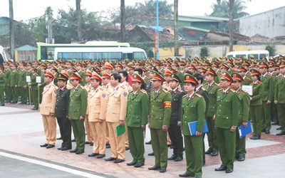 Đẩy mạnh công tác tuần tra kiểm soát trên địa bàn Hà Nội