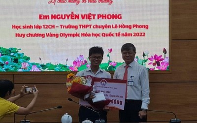 Tp.HCM: Thưởng nóng 150 triệu đồng cho thí sinh đạt giải thưởng quốc tế